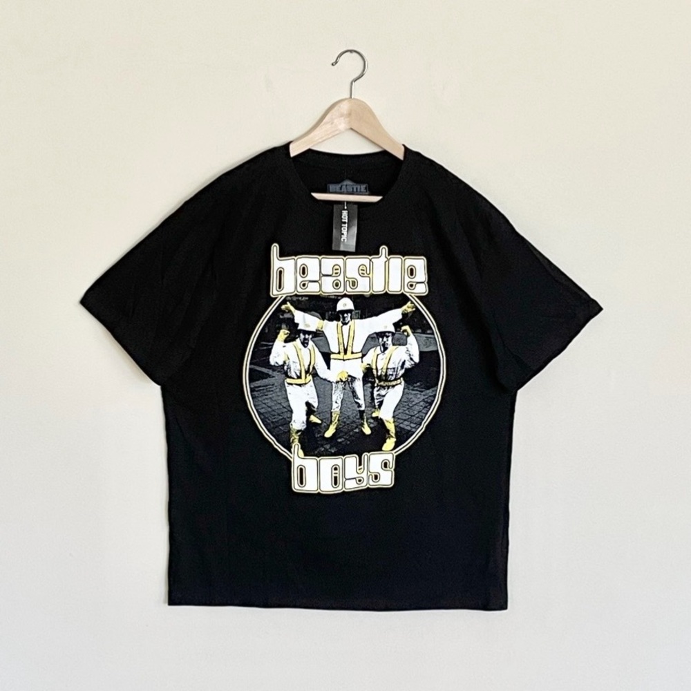 NEW Beastie Boys Intergalactic Group Photo Black Band T Shirt Adult size XXL